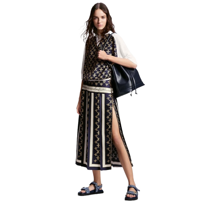 LV Sunset Flat Comfort Sandal - Image 7